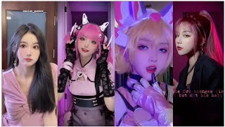 Asian queens tik tok transition  Korean cute girls  Japanese Chinese girls  Instagram reels [upl. by Cleodel]