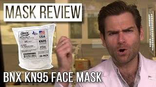 A USAMade KN95  BNX KN95 Face Mask Review [upl. by Lenehc]