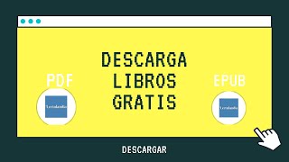 ¡Descarga Libros GRATIS [upl. by Nwahsav]