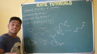 5 Chemical Properties of Epoxide Oxirane Part A  Chemistry of three membered heterocycles [upl. by Airamanna]