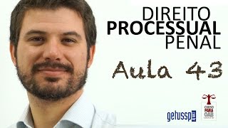 Aula 43  Direito Processual Penal  Liberdade Provisória e Fiança  Parte I [upl. by Ynahpit]