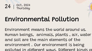 environmentalpollution englishwithazim [upl. by Hickie]