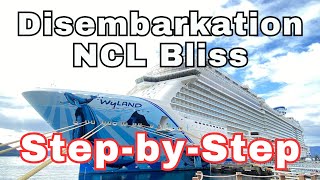 NoStress Disembarkation  Norwegian Bliss  Port of Seattle [upl. by Herm]