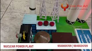 Nuclear Power Plant  School Projects  Contact 9500001709  98400 24709 [upl. by Aelram356]