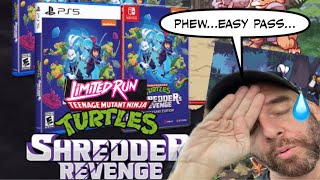 Pizza Hut Lovers don’t get fooled SHREDDER’S REVENGE ANNIVERSARY Limited run games up now [upl. by Tips]