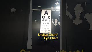 Snellen Chart II Eye Chart II Visual Acuity [upl. by Avot]