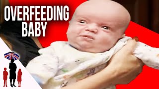 Parents So Busy With 4 Children They Overfeed Newborn Baby  Supernanny [upl. by Razid]