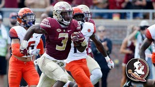 FSU RB Cam Akers 199 yards 2 TD vs Syracuse [upl. by Buddy]