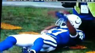 Joseph Addai td pass [upl. by Ximenes858]