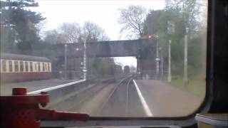 North Norfolk Railway  Cab Ride DMU  Part 1 [upl. by Adnoma]