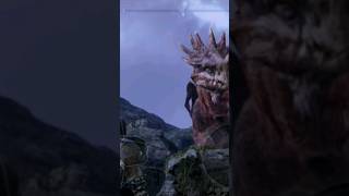 Kratos frees dragon in veithurgard godofwar [upl. by Franza]