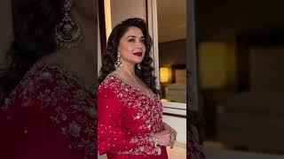 Madhuri Dixit Shines in Rani Pink Sharara  Elegant Traditional Look with Dupattaquot [upl. by Mw]