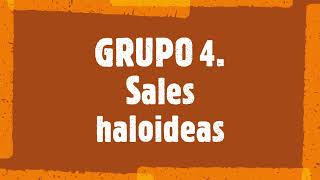 NOMENCLATURA TRADICIONAL DE SALES HALOIDEAS [upl. by Yerxa73]