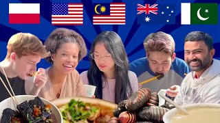 Foreign Pekingers First Try on Crazy Chinese Food [upl. by Elyrad]