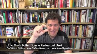 How Much Butter Does an Average Restaurant Use a Week [upl. by Llebiram79]