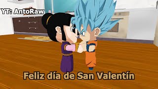 GOKU EN SAN VALENTIN  MONDONGO O ME VOY [upl. by Yerhpmuh]