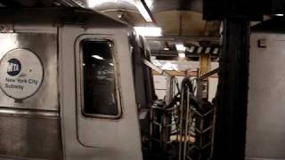 MTA New York City Subway  Lefferts Blvd R40 Slant amp 207th St Bound R40MR42 A Trains  14th Street [upl. by Reivaj]