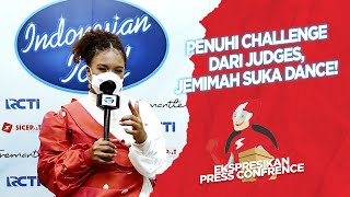 Jemimah  Ekspresikan Press Conference  Spekta Show TOP 7 [upl. by Harlene]