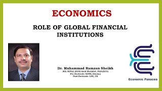 Role of Global Financial Institutions [upl. by Esidnac]