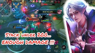 Fast Cecilion Gameplay stack Under 200 mobilelegends mlbb mlbbcreatorcamp cecilionbestbuild [upl. by Albarran165]