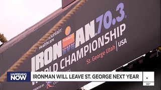 Ironman will leave St George after 2025 triathlon [upl. by Aiam849]