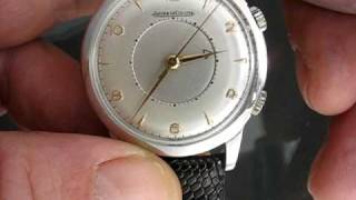 JAEGER LECOULTRE MEMOVOX ALARM WATCH [upl. by Yoong]