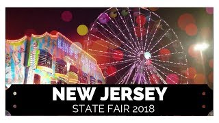 HUGE NEW JERSEY STATE FAIR 2018 [upl. by Intosh644]