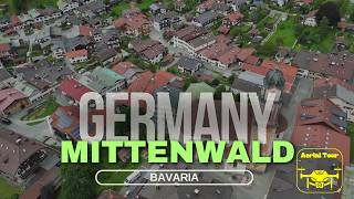 Mittenwald Bavaria Majestic Aerial 4K Drone Views Germany [upl. by Mendie]