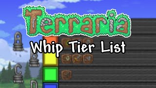 Terraria 141 Whip Tier List [upl. by Corwun]