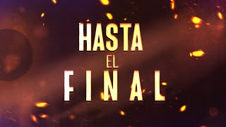 Hasta El Final  Acústico  feat Daniel Zambrano amp Sara Garzón  Lyrics oficial [upl. by Culhert]