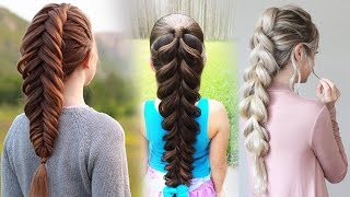 How To PullThrough Braid  Easy Braid Hairstyle [upl. by Creighton792]