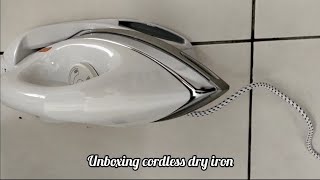 Unboxing Cordless Dry Iron [upl. by Aciraj]