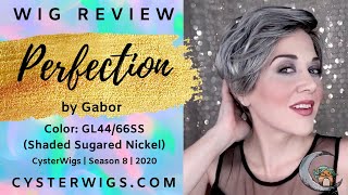 CysterWigs Wig Review Perfection  Gabor  GL4466SS Shaded Sugared Nickel S8E1140 2020 [upl. by Yrac]