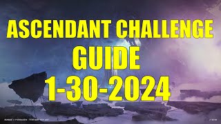 Destiny 2  Ascendant Challenge Guide and Location 1302024 [upl. by Yorgerg]