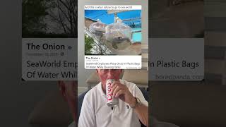 Sea World Employees Place Orcas in Plastic Bags Full of Water While Cleaning Tanks grandpa [upl. by Winthrop85]