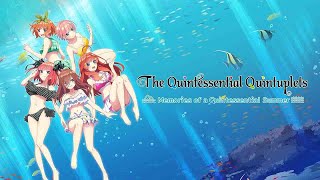 The Quintessential Quintuplets  Five Memories Spent With You Trailer  Switch PS4 Steam [upl. by Picardi]