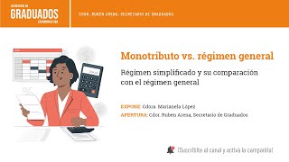 MONOTRIBUTO VS RÉGIMEN GENERAL  Económicas UBA [upl. by Mert]