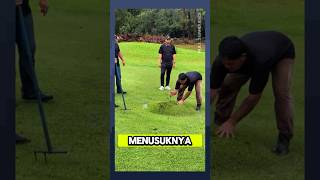 Orangorang ini menemukan gelembung misterius di lapangan golf [upl. by Gurolinick139]