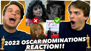 2022 Oscar Nomination REACTIONS [upl. by Dorothee]