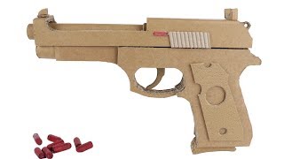 How To Make Bereta fs92 Cardboard [upl. by Hebrew635]