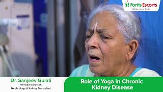 Dr Sanjeev Gulati on the Role of Yoga in Chronic Kidney Disease [upl. by Assennav663]