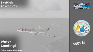 Water Landing in Cabin Crew Simulator [upl. by Web]