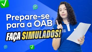 Simulado OAB 1ª Fase Seu TREINO para a APROVAÇÃO [upl. by Tsenre479]