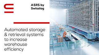 ASRS by Swisslog Automated storage amp retrieval systems to increase warehouse efficiency [upl. by Enelrats950]