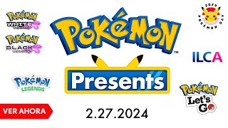 🔴VER AHORA POKEMON PRESENTS  NUEVOS JUEGOS DE POKEMON 2024 ACTUALIZACIONES amp EVENTOS [upl. by Engedus]