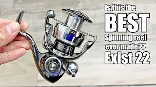 Is this the BEST spinning reel ever made Daiwa Exist 2022 [upl. by Eihctir436]