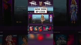 New 500k Bloodpoints Code In Dead By Daylight 🥳 [upl. by Aihsotan]