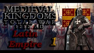 Medieval 1212 AD  Latin Empire 1  Let greek blood flow [upl. by Bourn699]