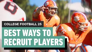 College Football 25 Essential Tips For Recruiting the BEST Players [upl. by Koral]