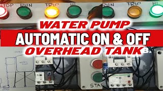 AUTOMATIC ON and OFF WITH RELAY AND FLOAT SWITCH [upl. by Gaither546]